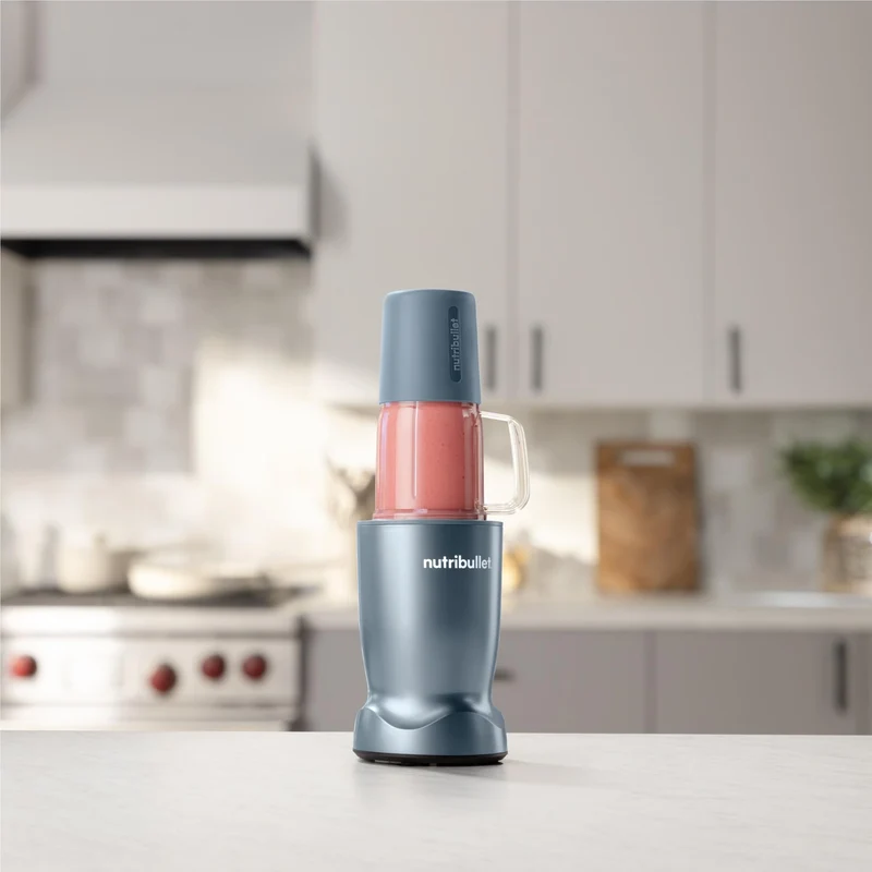 NutriBullet Turbo Personal Blender Ultimate Pack (Slate Blue)