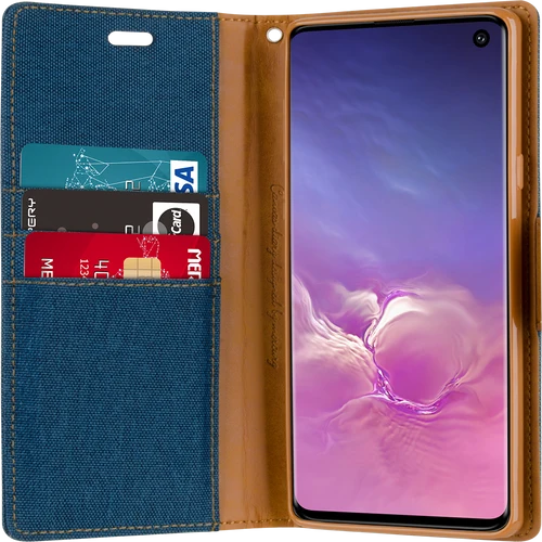 Goospery Canvas Diary For iPhone 13 Mini - Red