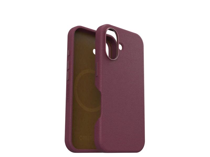 OtterBox Symmetry Cactus Phone Case for iPhone 16 (Maroon)