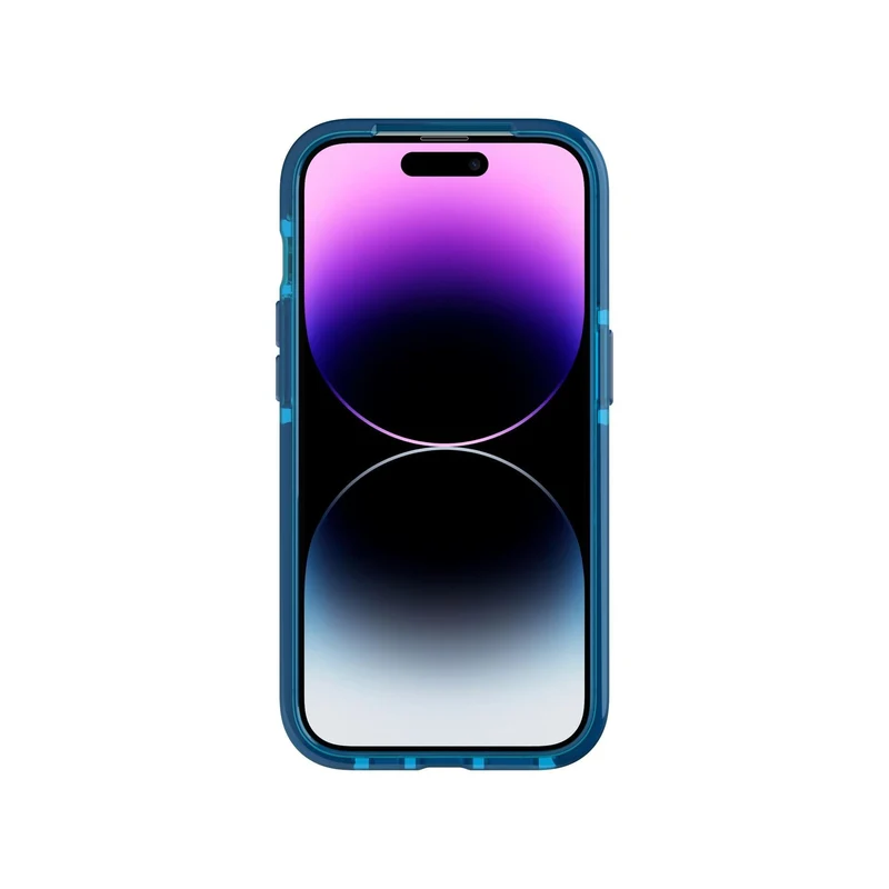 Tech21 Evo Check Phone Case for iPhone 14 Pro (Classic Blue)