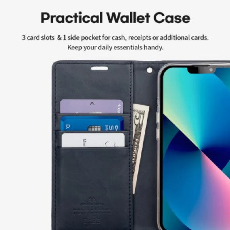 Goospery Bluemoon Diary for iPhone 16 Pro Max - Rose Gold, Original
