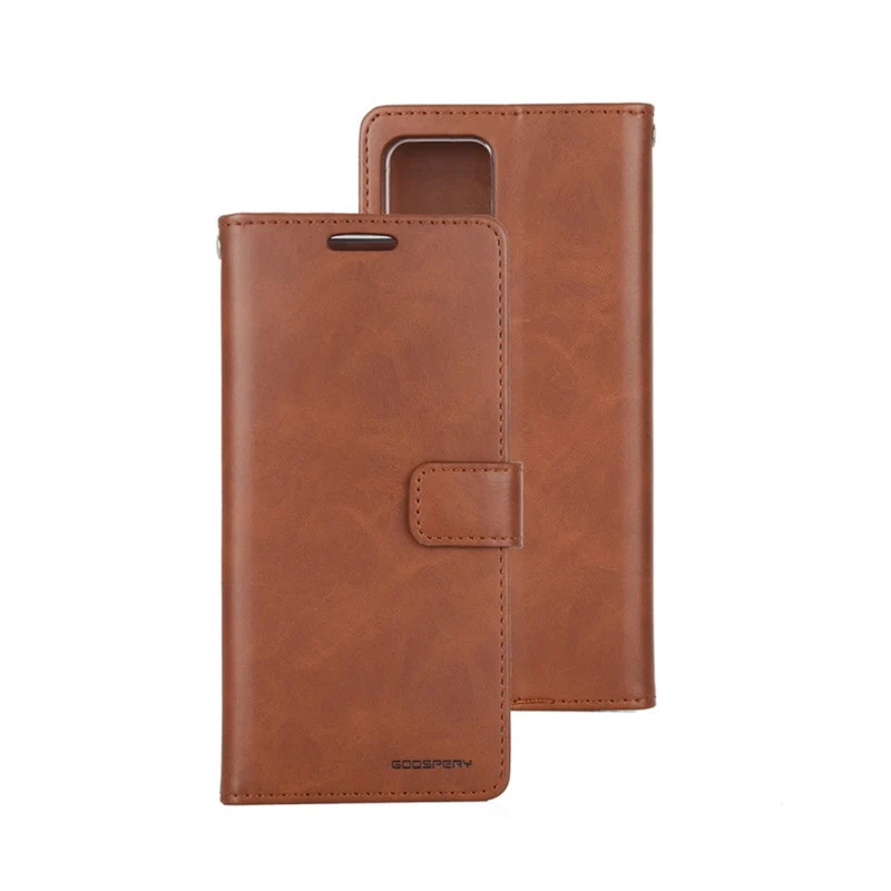 Goospery Bluemoon Diary for iPhone 15 Plus (Brown)