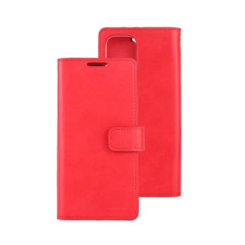 Goospery Bluemoon Diary case for iPhone 14 (Red)