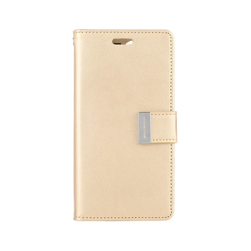 Goospery Rich Diary case for iPhone 15 Pro - Navy
