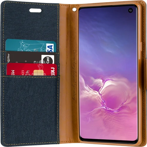 Goospery Canvas Diary For iPhone 12 Pro Max - Red