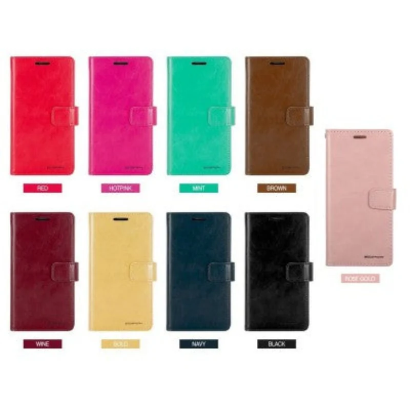 Goospery Bluemoon Diary for iPhone 16 Pro - Black, With Magsafe
