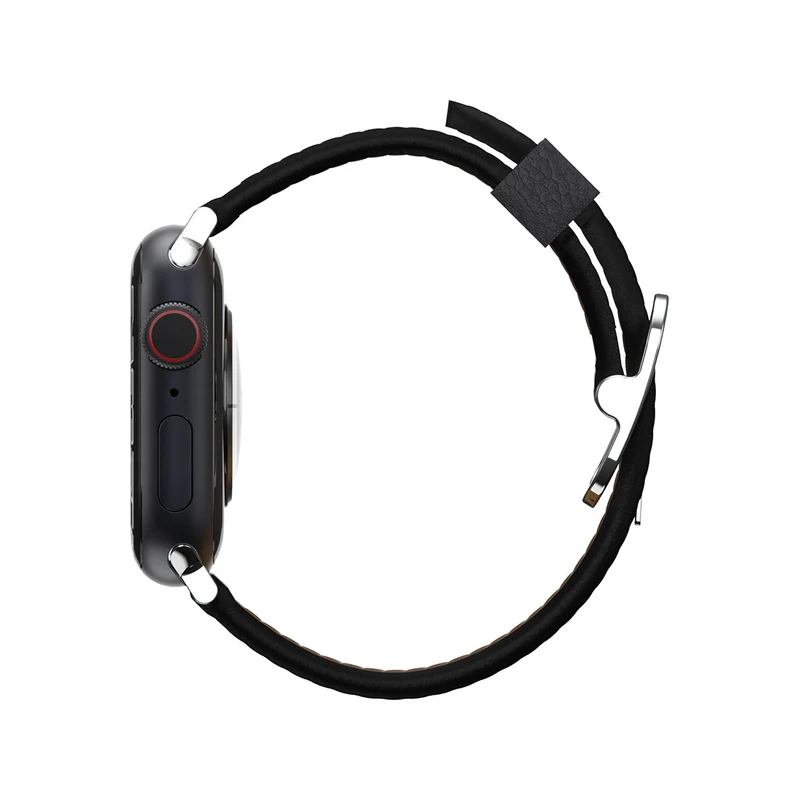 OtterBox Cactus Leather Band for Apple Watch (38-41mm) - Black