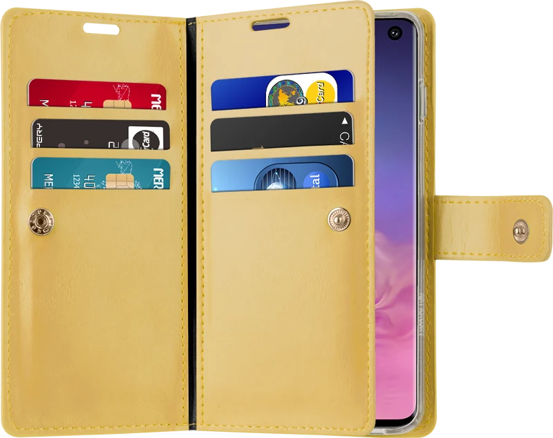 Goospery Mansoor Diary for iPhone 13 Pro - Gold