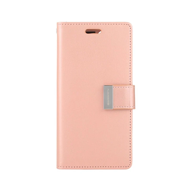Goospery Rich Diary case for iPhone 15 Pro Max - Brown