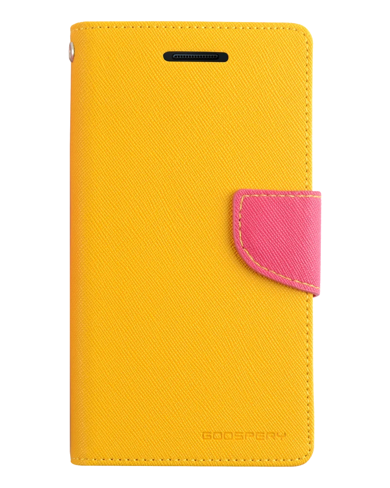 Fancy Diary Case for iPhone 13 Pro - Hot Pink/Navy