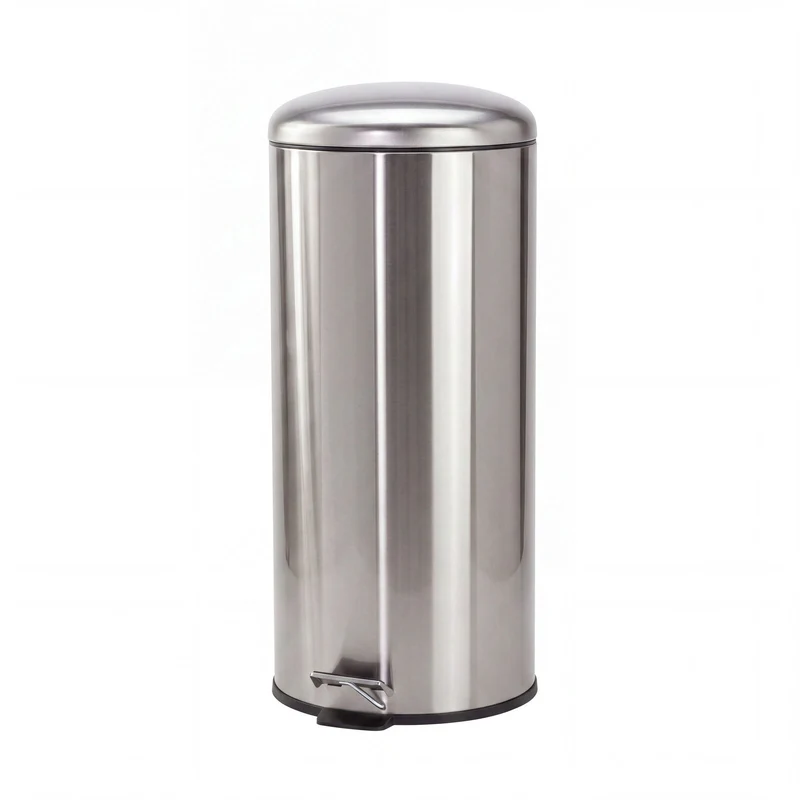 Hacienda 30L Pedal Bin with Stainless Steel and Plastic Construction
