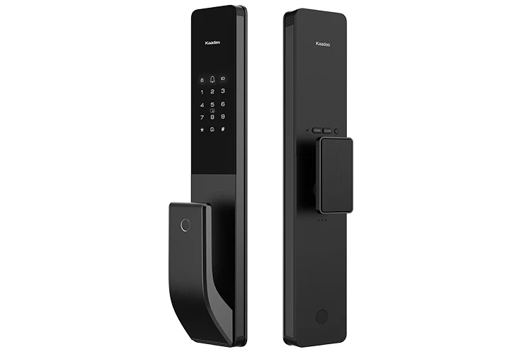 Kaadas Q15-5WK Push Pull Wi-Fi Smart Lock - Matte Black