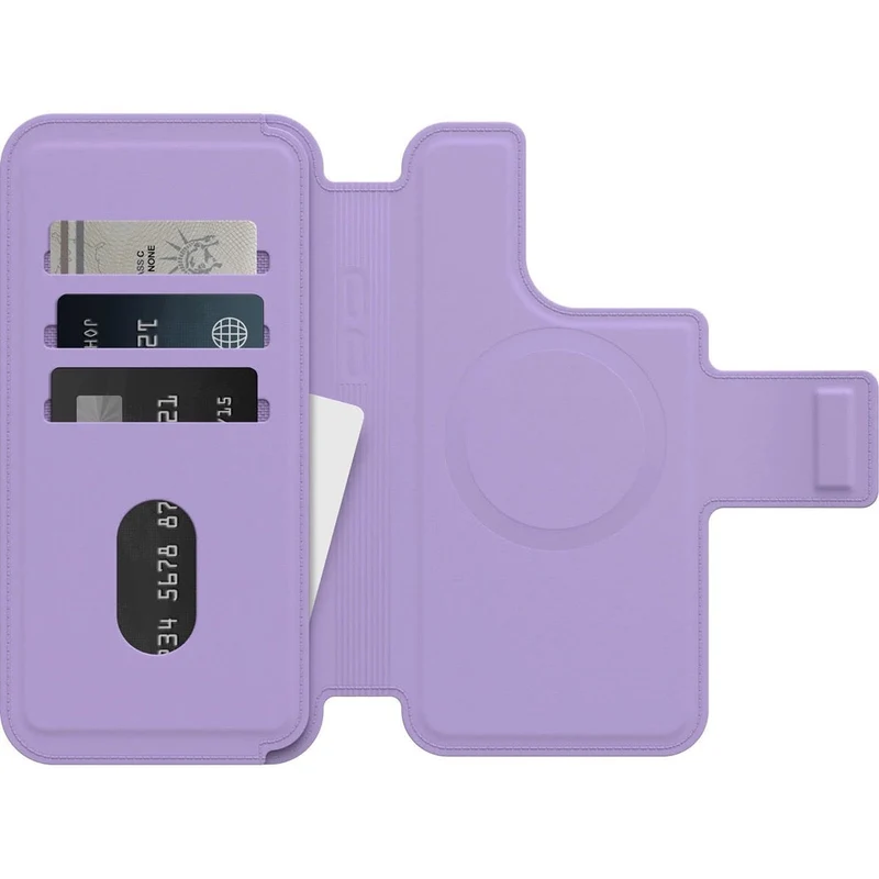 Otterbox Magsafe Folio for iPhones - Purple, iPhone 15/14/13/12