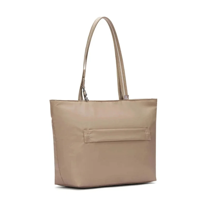 Pacsafe W Anti-Theft RFID Blocking Carryall 13" Laptop Tote Bag Taupe