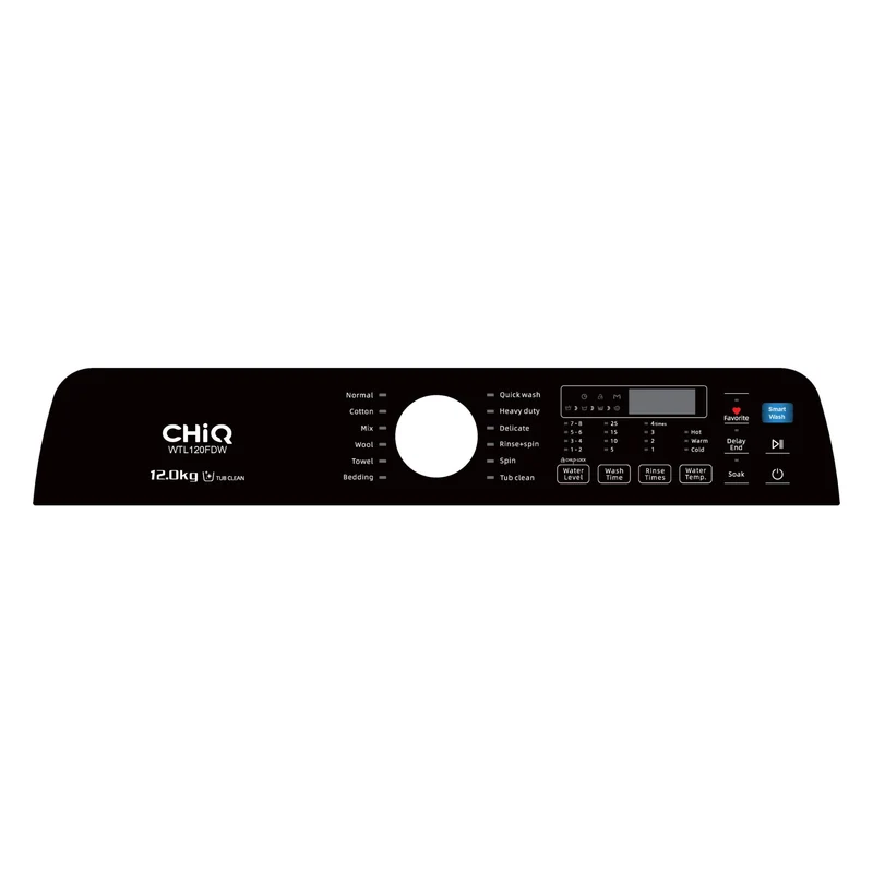 CHiQ WTL120FDW 12kg Top Load Washer (White)