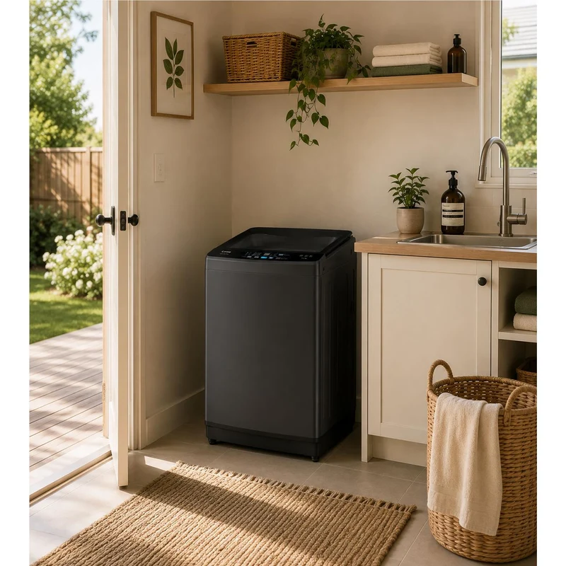 CHiQ WTL59FDB 6kg Top Load Washer (Black)