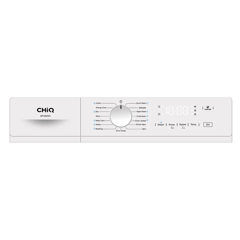 CHiQ WFL60SW1 6kg Front Load Washer (White)