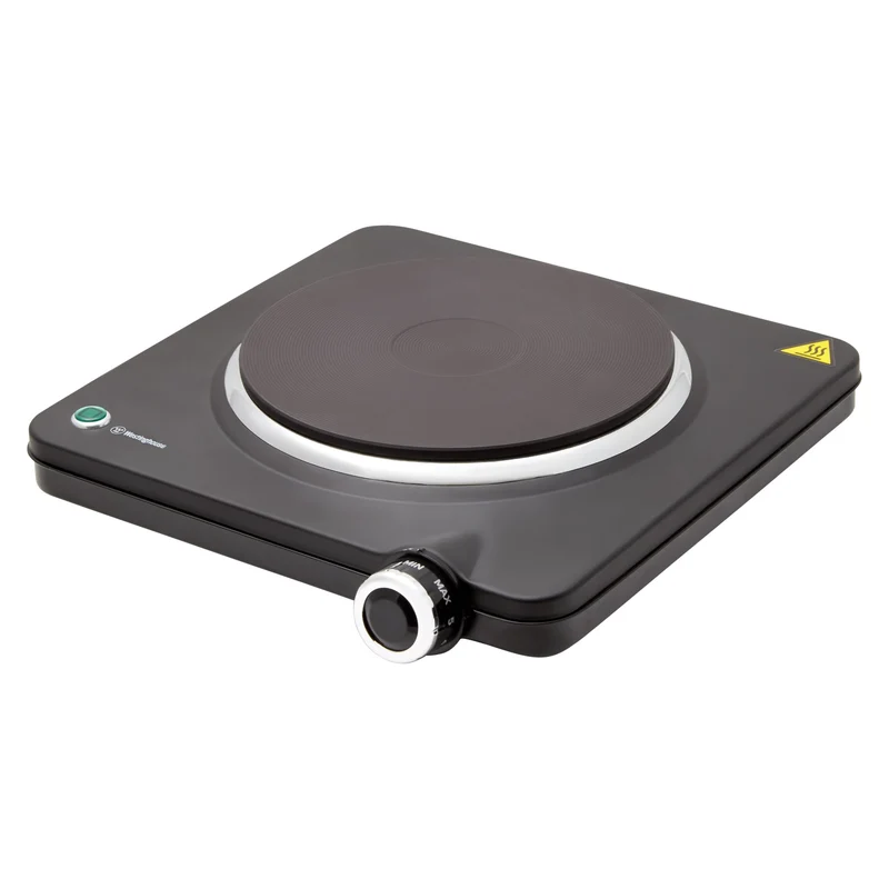 Westinghouse Single Electric Hot Plate Easy Operation Cast Iron Plate