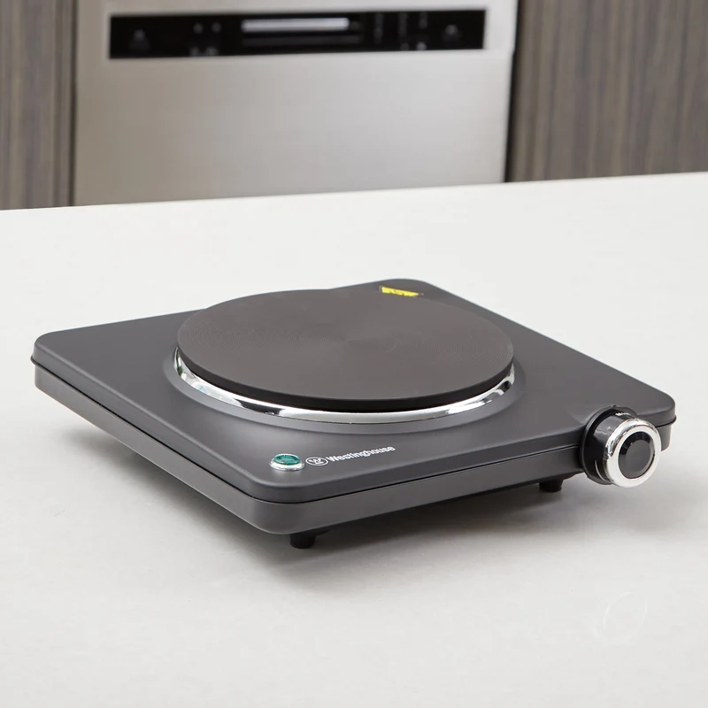 Westinghouse Single Electric Hot Plate Easy Operation Cast Iron Plate