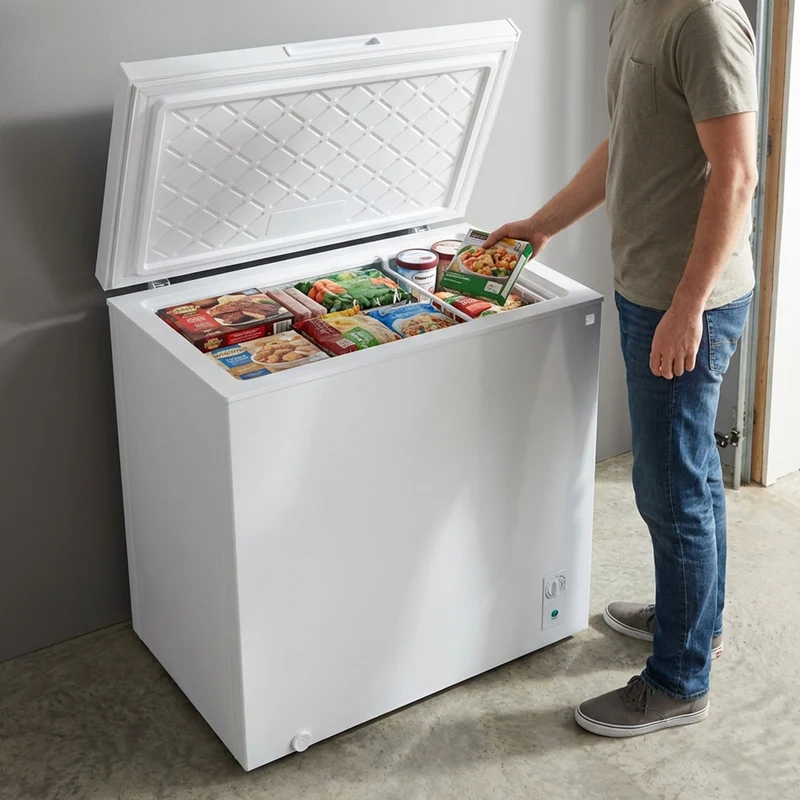 Kenmore Chest Freezer 198L Convertible Fridge/Freezer - White