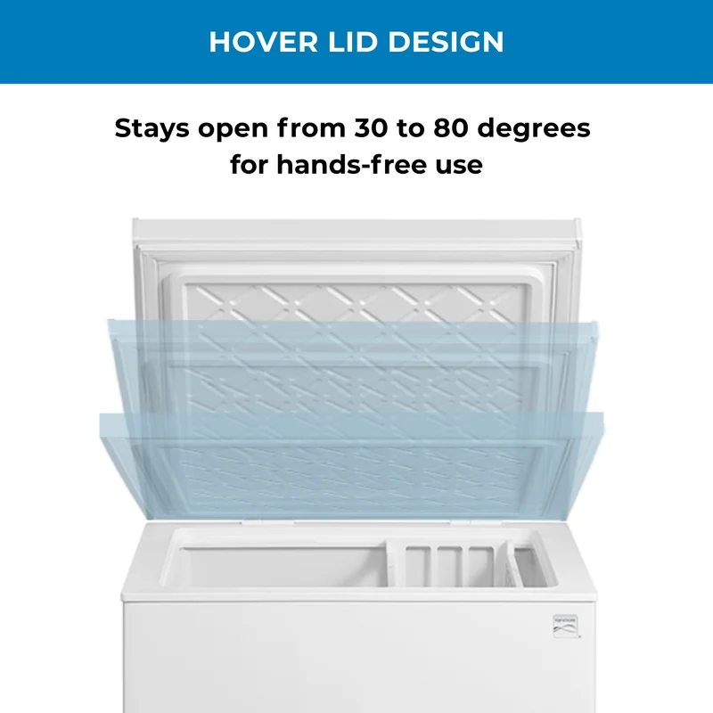 Kenmore 99L Chest Fridge/Freezer - White