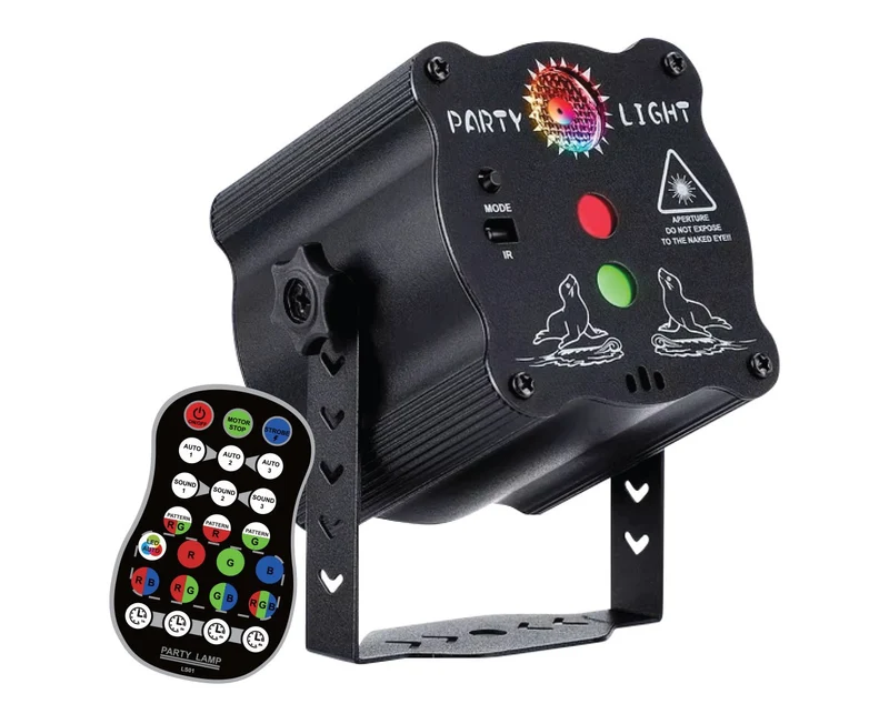 WECONIC 2-in-1 Laser LED Disco Ball Party Light (Small)