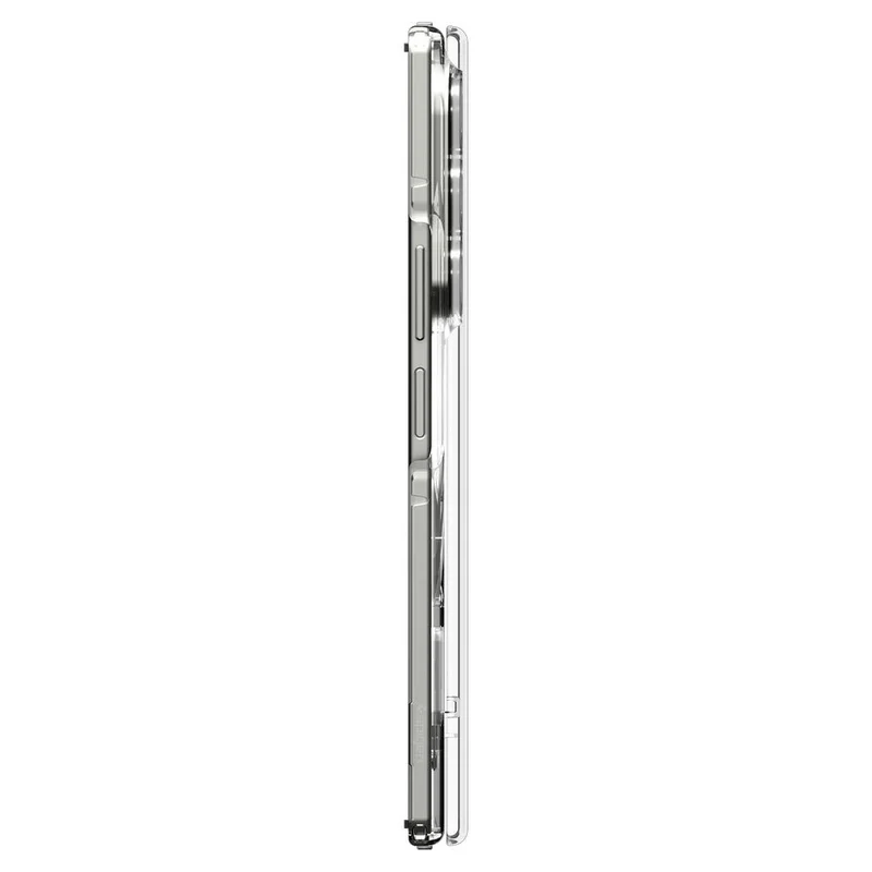 Spigen Samsung Galaxy Z Fold 7 Ultra Hybrid Pro (MagFit) Case - Clear Case / White Ring