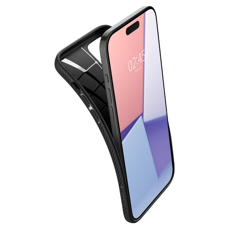 Spigen Apple iPhone 15 Pro Liquid Air Case - Black