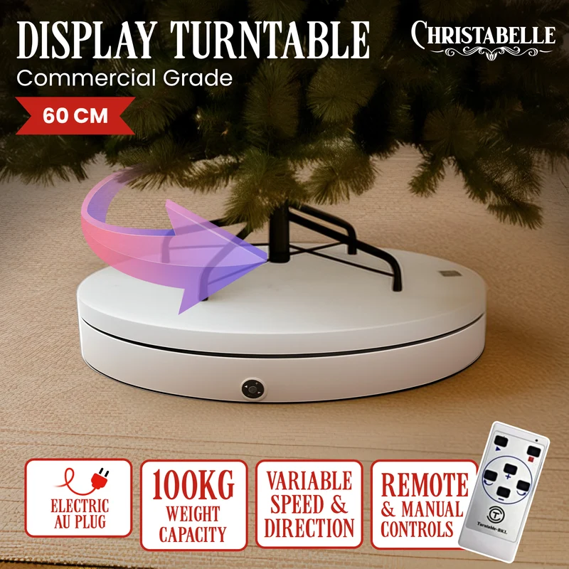 Christabelle 60cm Electric Rotating Display Platform