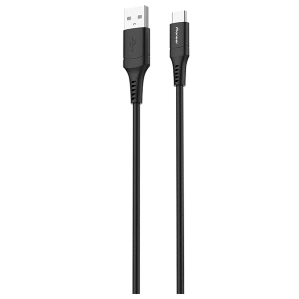 Pioneer USB-C Braided Cable 1m - USB-A to USB-C Charging Data Cable