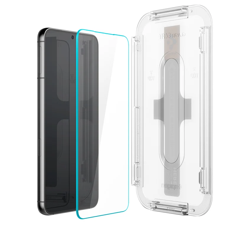 Spigen Samsung Galaxy S23 EZ Fit GLAS.tR Slim 2PCS Glass Screen Protector - Clear