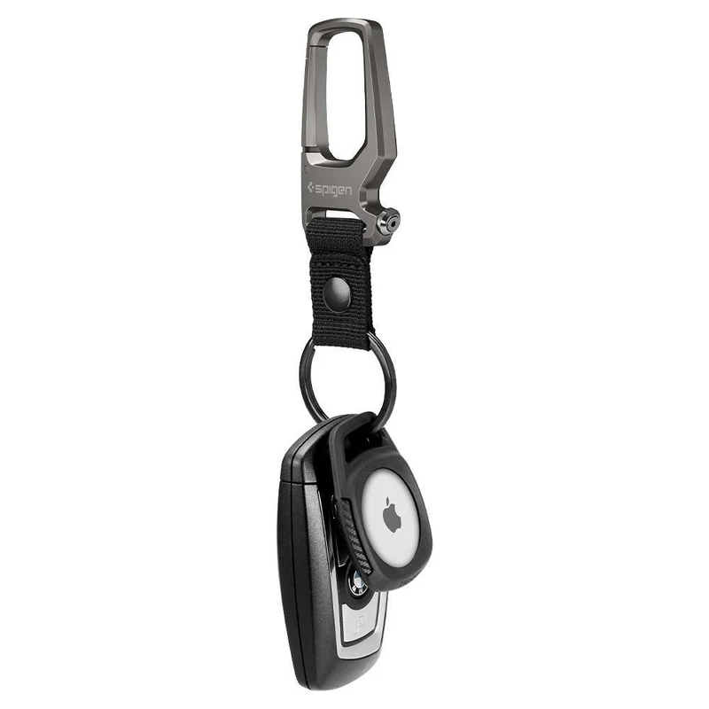 Spigen Apple Bluetooth Tracker Rugged Armor Case - Black