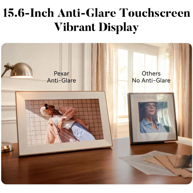 Pexar Vivkeep 15.6" Starlight Smart Digital Photo Frame 64GB (Starlight)