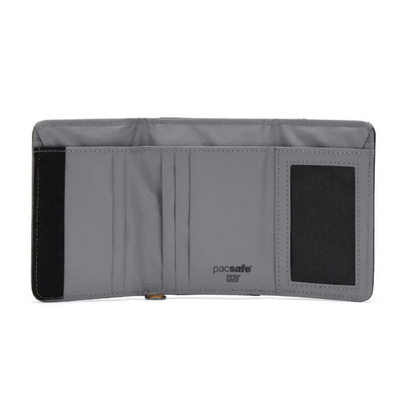 Pacsafe RFIDsafe Trifold Wallet - Coastal Blue