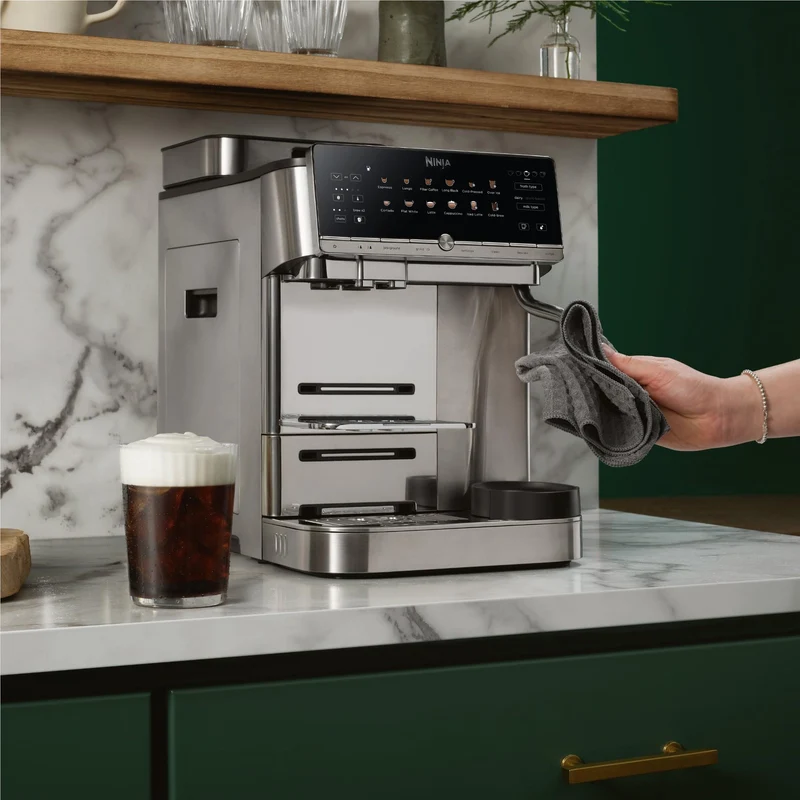 Ninja Auto Barista Fully Automatic Espresso Coffee Machine (S/Steel)