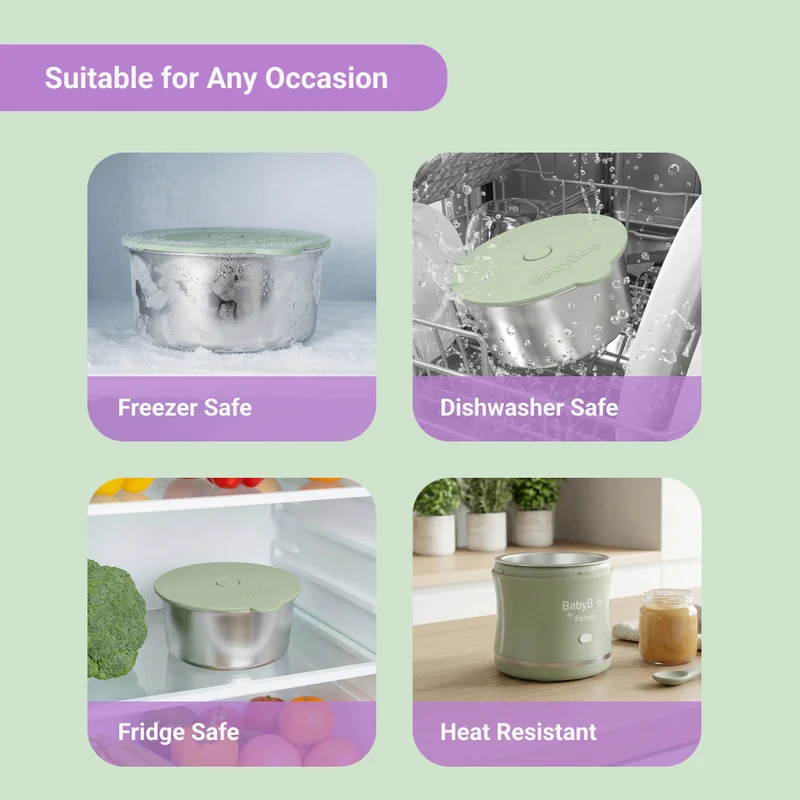 BabyBoo Baby Food Warmer Inner Dish Set (x2)