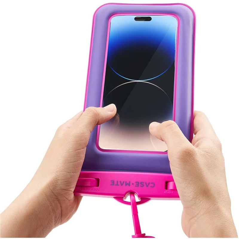 Case-Mate Waterproof Floating Pouch (Purple/Fuchsia)