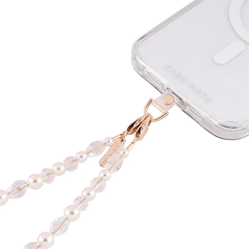 Case-Mate Beaded Universal Phone Wristlet (Crystal Pearl)