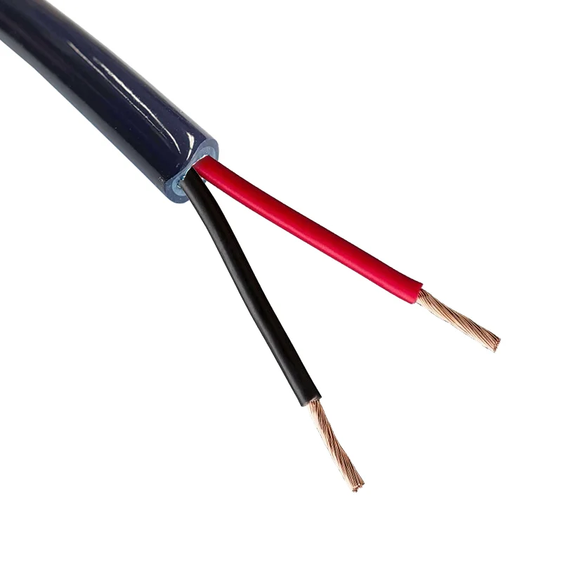 ENCORE SCREENS 14 AWG 2-Core OFC Speaker Cable Per Metre - 10mm Black PVC