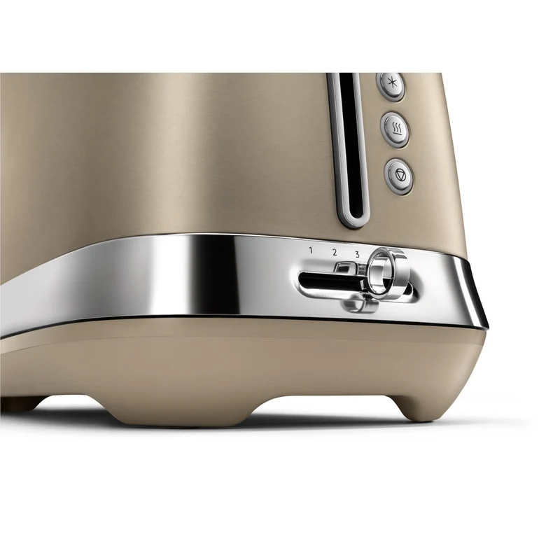 De'Longhi Diadema 2 Slice Long Slot Toaster (Bronze)