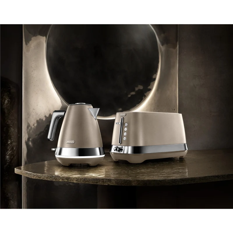 De'Longhi Diadema 2 Slice Long Slot Toaster (Bronze)