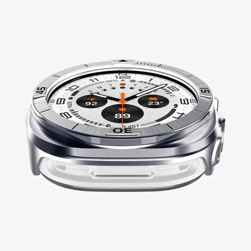 Spigen Galaxy Watch Ultra 47mm 2025/2024 Bezel Tune Pro Case (Silver)