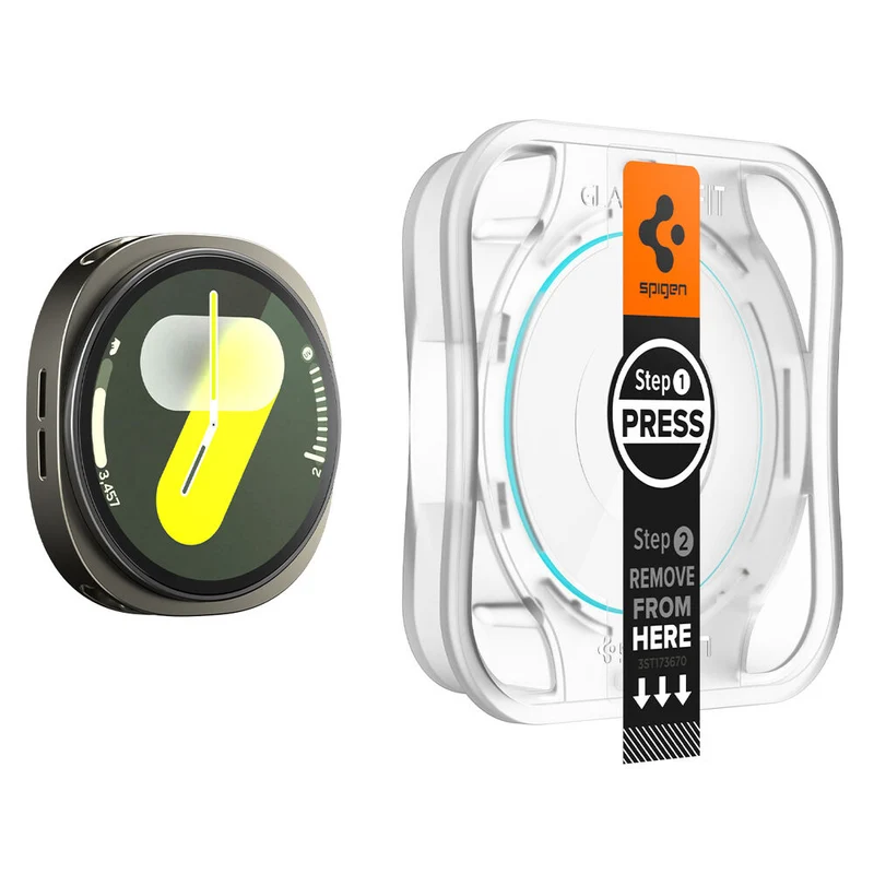 Spigen Galaxy Watch 9 / 8 40mm GLAS.tR EZ Fit Glass Screen Protector 2PCS (Clear)