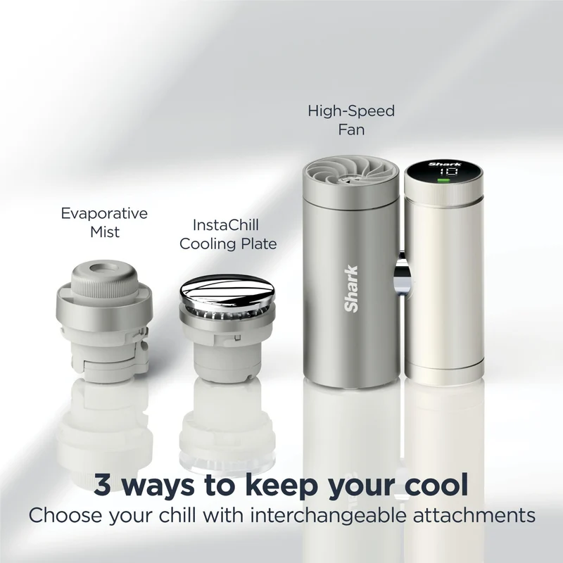 Shark ChillPill 3-in-1 Personal Cooling System (White)