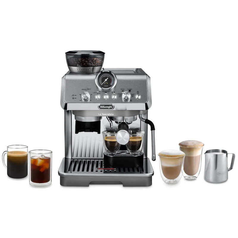 De'Longhi EC9255M2 La Specialista Arte Evo with Cold Brew Coffee Machine (Stainless Steel)