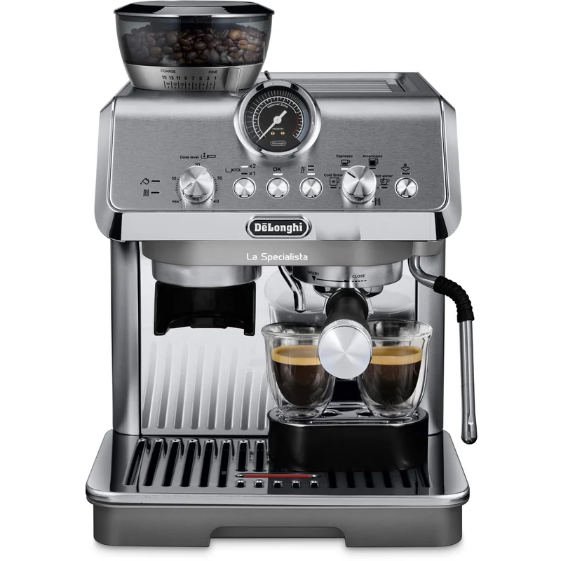 De'Longhi EC9255M2 La Specialista Arte Evo with Cold Brew Coffee Machine (Stainless Steel)