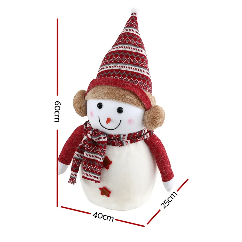 Jingle Jollys Christmas Snowman Handicraft Ornaments Party Decorations 60cm