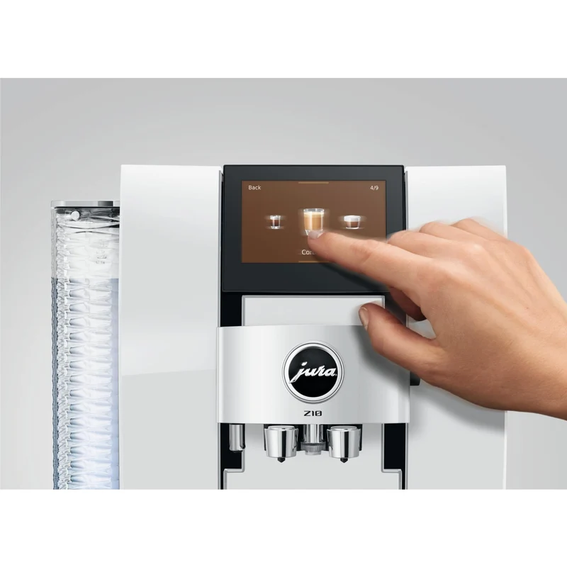 Jura Z10 Fully Automatic Coffee Machine (DIamond White)