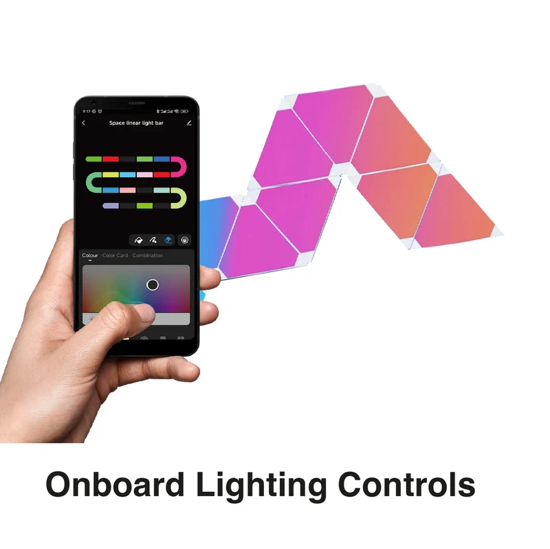 Connect Smart Home AmbiColour Smart Triangle Lights 10 Pack