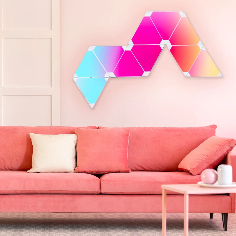 Connect Smart Home AmbiColour Smart Triangle Lights 10 Pack